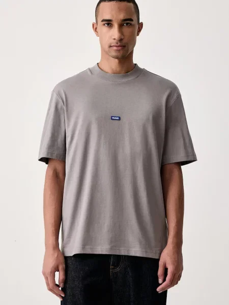 HUGO Blue tricou pentru bărbați din Nieros gri