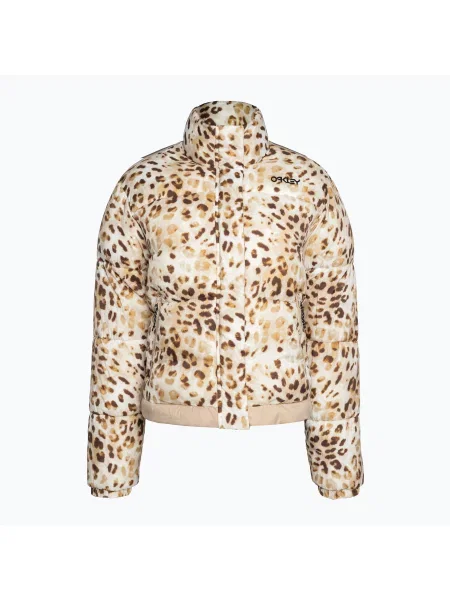 TNP Puff cheeta td print пухено яке за жени на Oakley бежово