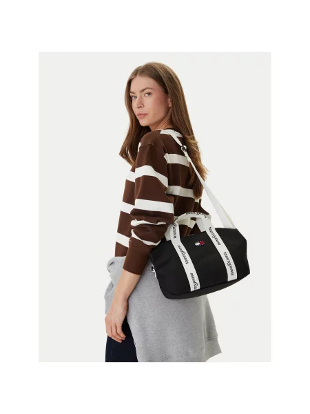 Tommy Jeans Дамска чанта Ess Daily Mini Tote черен