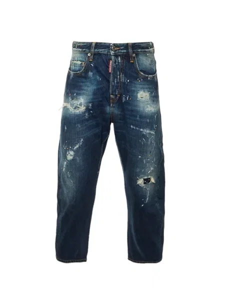 Viseltes hatású farmerek Dsquared2 kék