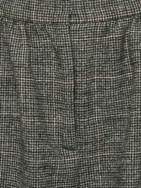 Szorty Maje w pepitkę czarne