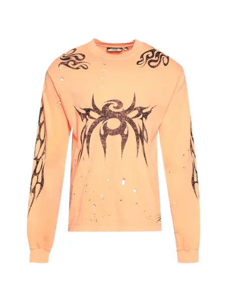 Tricou Hellstar zdrențuiți portocaliu