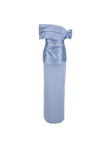 Sukienka maxi Solace London niebieska