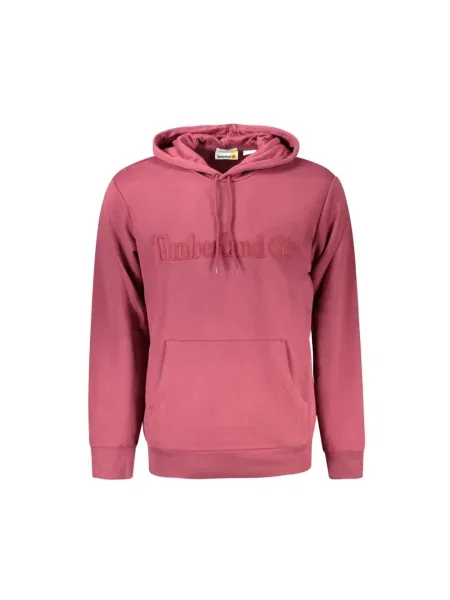 Bluza Timberland z kapturem fioletowa