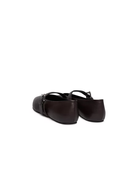 Weekend Max Mara Baleríny hnedá