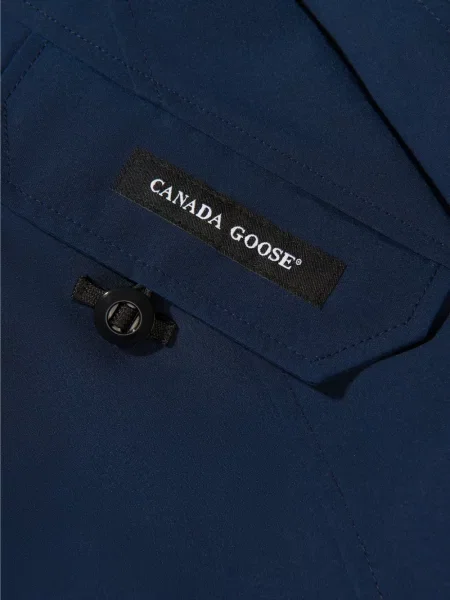 Płaszcz dziecięcy Canada Goose niebieski