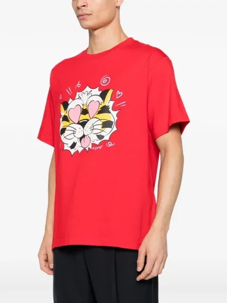 Tricou Kenzo cu imagine roșu