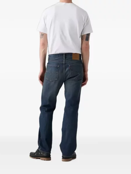 Blugi drepți Levi's® cu talie înaltă albastru
