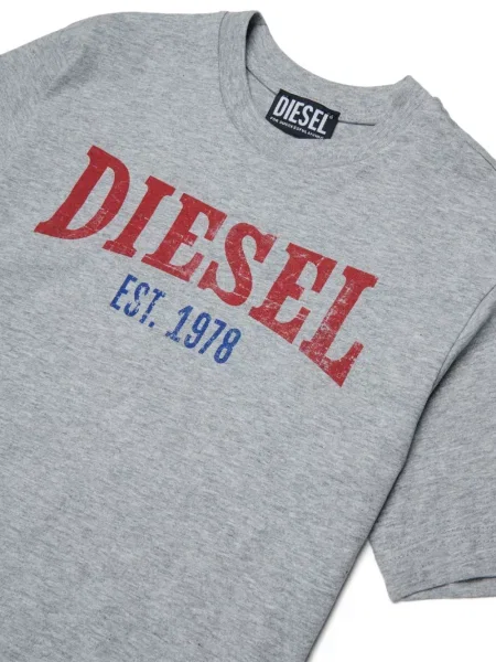 Koszulka dziecięca Diesel szara
