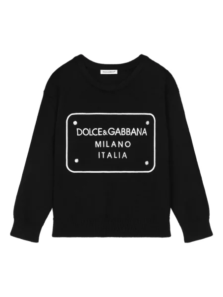 Sweter dziecięcy Dolce And Gabbana czarny