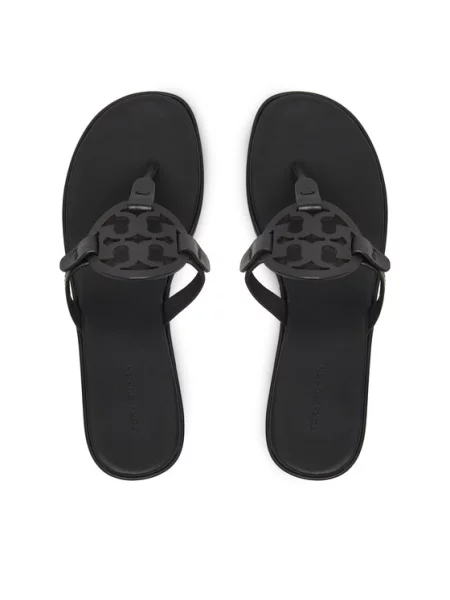 Papuci Tory Burch negru