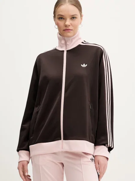 Adidas Originals mikina na dámska hnedá