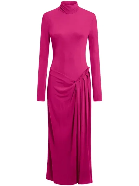 Sukienka midi 16arlington do kolan garniturowa różowa