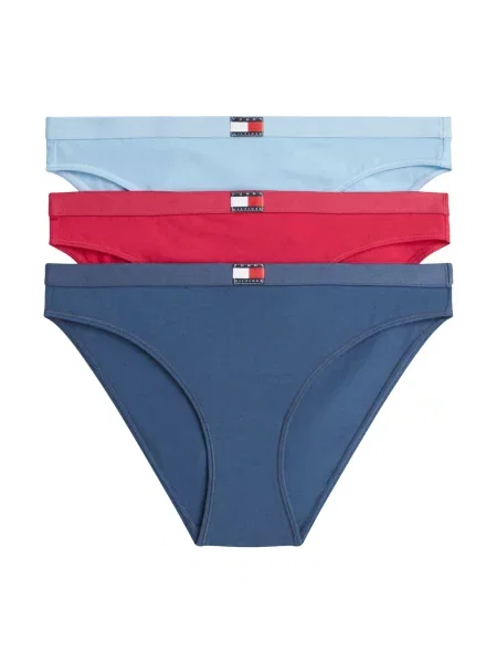 Tommy Hilfiger Underwear Slip Heritage albastru deschis / albastru închis / roșu alb