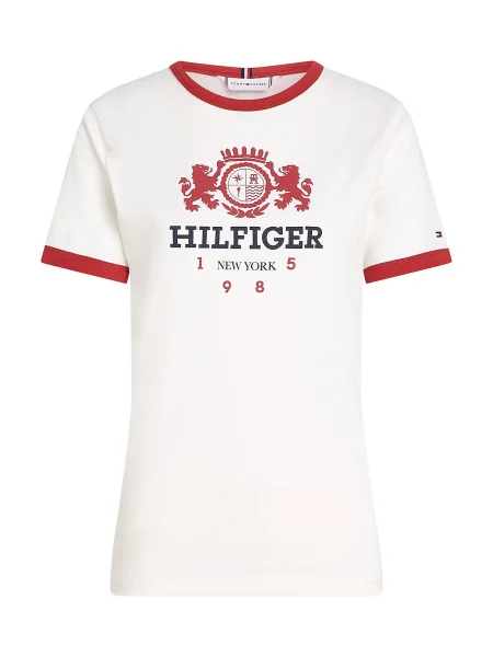 Tommy Hilfiger Tricou | alb