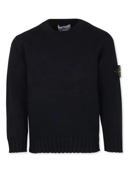 Sweter dziecięcy Stone Island niebieski