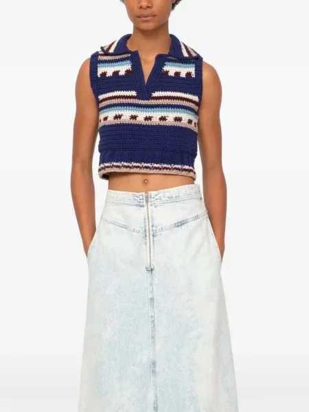 Vestă Sea albastru