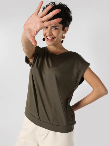 Футболки і поло Colin’s комбінований верх зелений