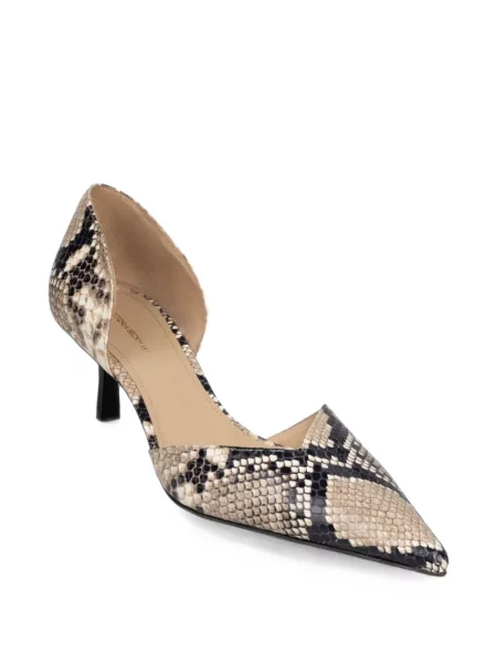 Pantofi cu toc Victoria Beckham cu imagine cu model piele de șarpe