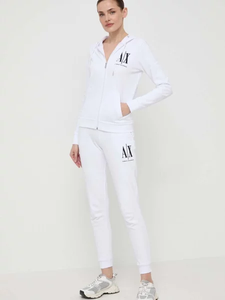 Armani Exchange hlače bela