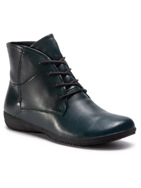 Škornji Josef Seibel Naly 09 Petrol zelena