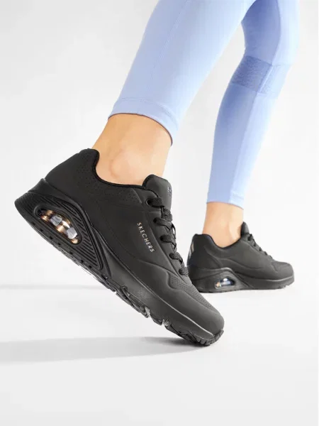 Skechers Αθλητικά Uno-Stand On Air μαύρο