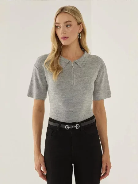 Hiccup Svetr Pullover' šedá