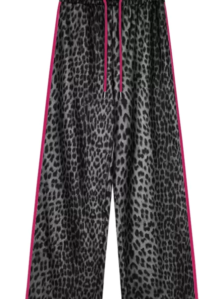 OH APRIL Pantaloni Kael gri / roz negru