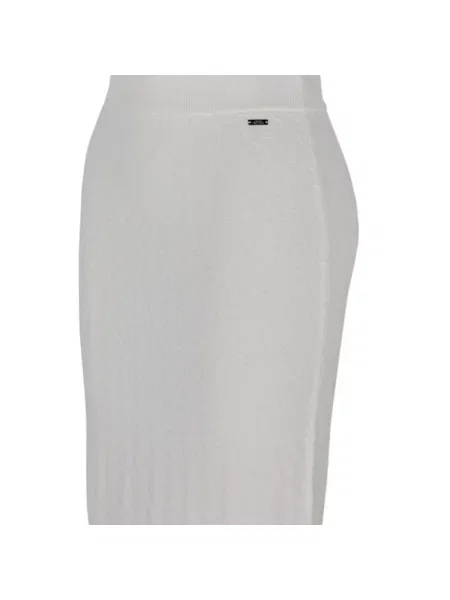 Armani Exchange spódnica beżowa