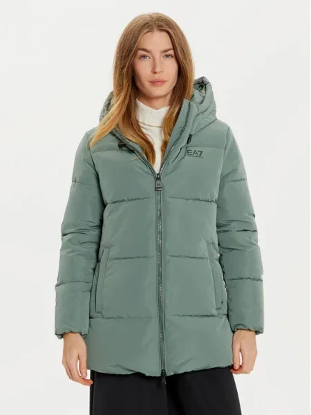 Emporio Armani Зимно яке зелен