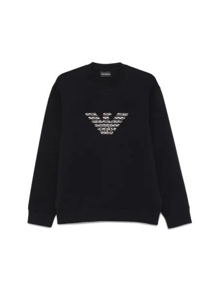 Bluza Emporio Armani niebieska