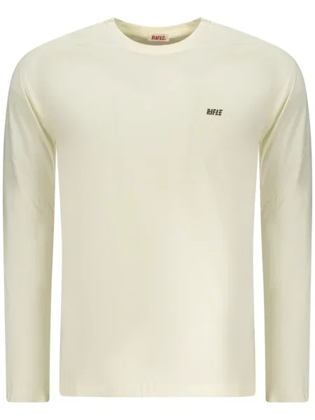 Tricou Rifle lung alb