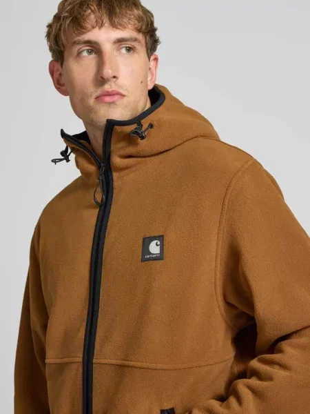 Kurtka z polaru z naszywką z logo model Blevin' Carhartt Work In Progress