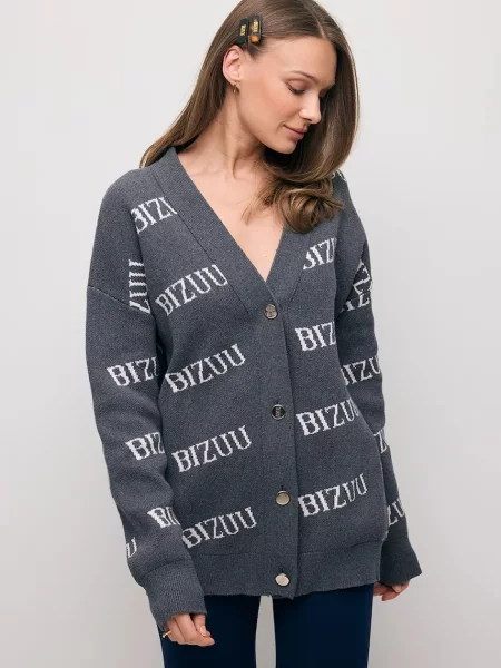 Bizuu kardigan KYLE szary