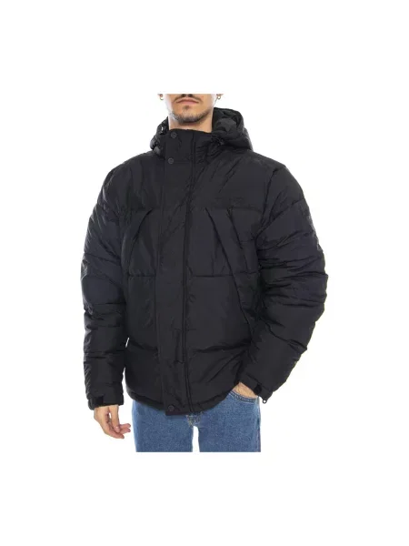 Lniana kurtka Timberland czarna