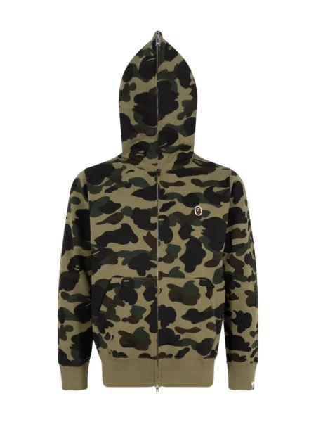 Hoodie A Bathing Ape® πράσινο