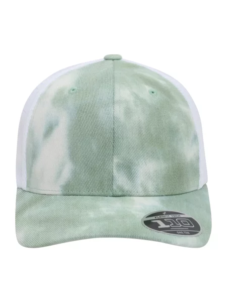 Flexfit Șapcă verde mentă / alb gri