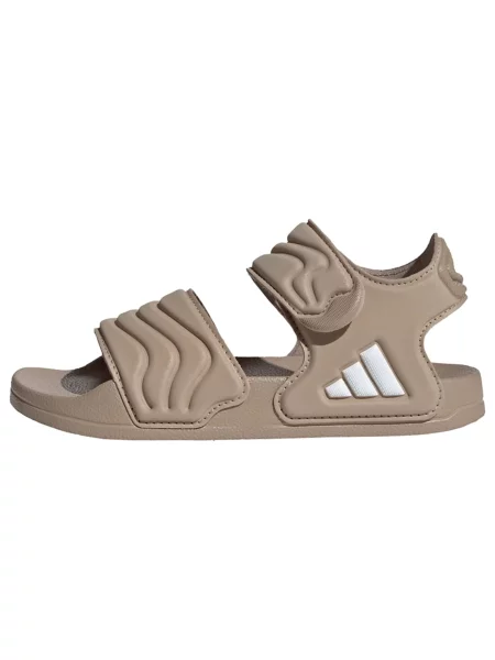 ADIDAS SPORTSWEAR Ανοικτά παπούτσια Adilette χακί λευκό