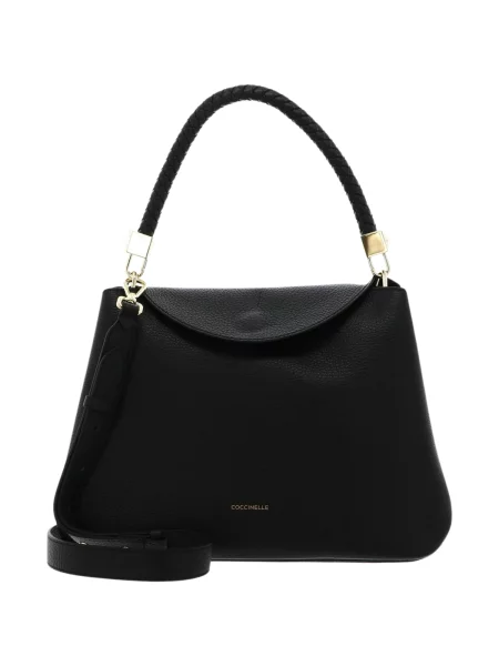 Coccinelle crossbody kabelka dámska kožená čierna
