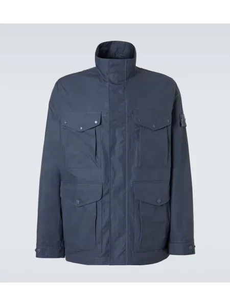 Platno jakna Stone Island kamni modra