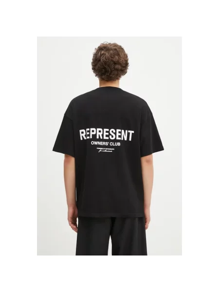 Represent t-shirt Represent Owners Club z nadrukiem czarny