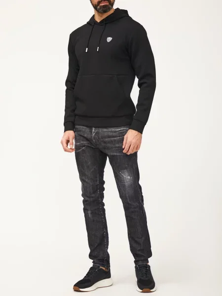 Толстовка Ea7 Emporio Armani чорна