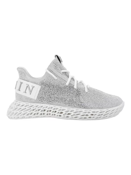 Sneakersy Philipp Plein zamszowe szare
