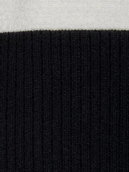 LASCANA Pulover negru alb