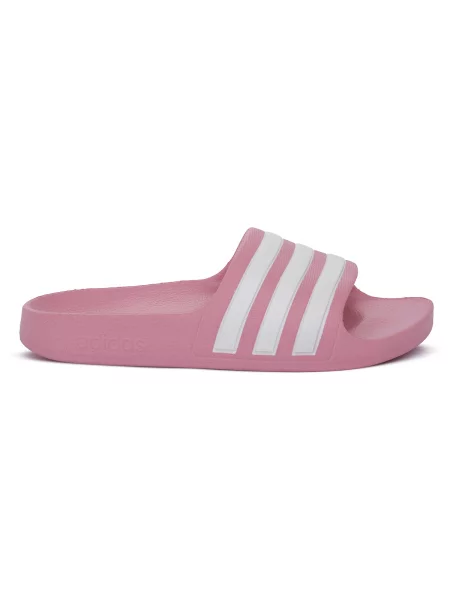 ADIDAS SPORTSWEAR Natikače Adilette Aqua roza / bijela ružičasta