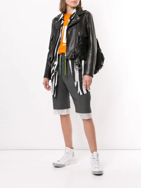 Pantaloni scurți R13 gri