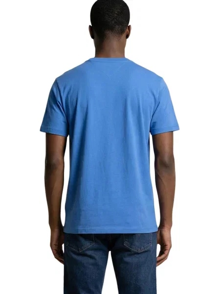 Tricou Tommy Hilfiger Jeans albastru