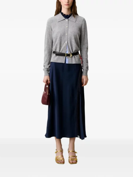 Vilnonis kardiganas Claudie Pierlot pilka