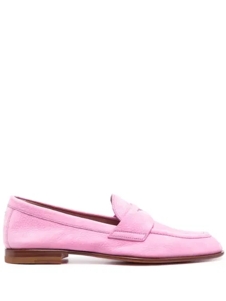 Pantofi loafer Santoni roz