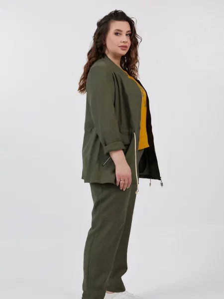 Лляний Блейзер All Posa хакі